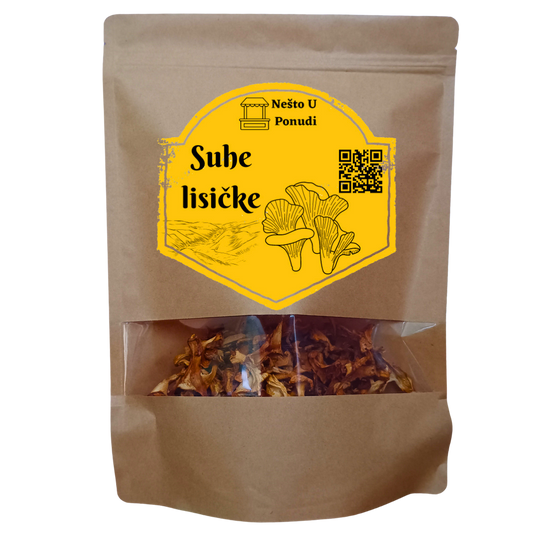 Suhe lisičke / Lisička gljiva