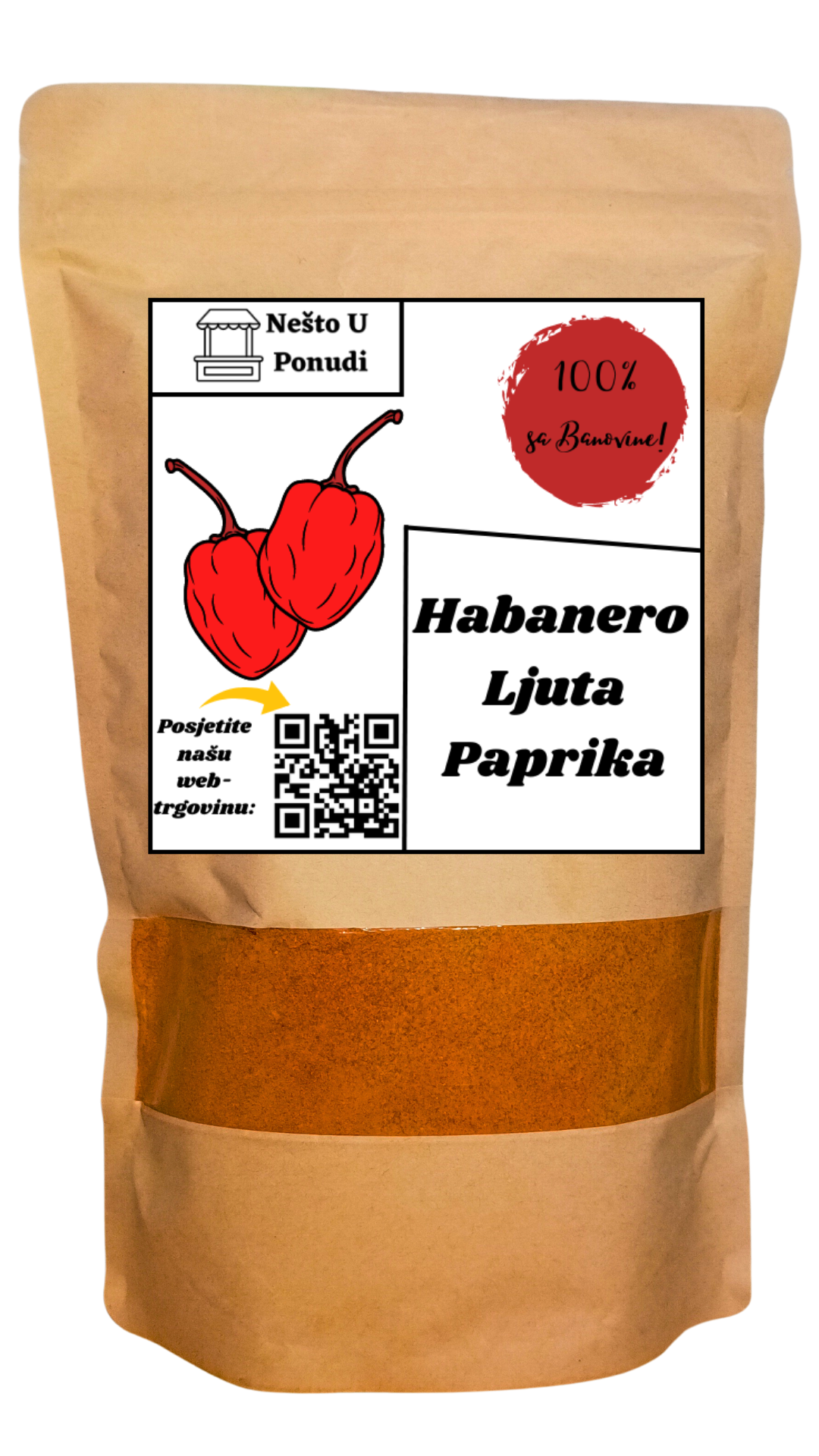 Ljuta Paprika / Habanero Ljuta Paprika🌶️ - mljevena paprika /